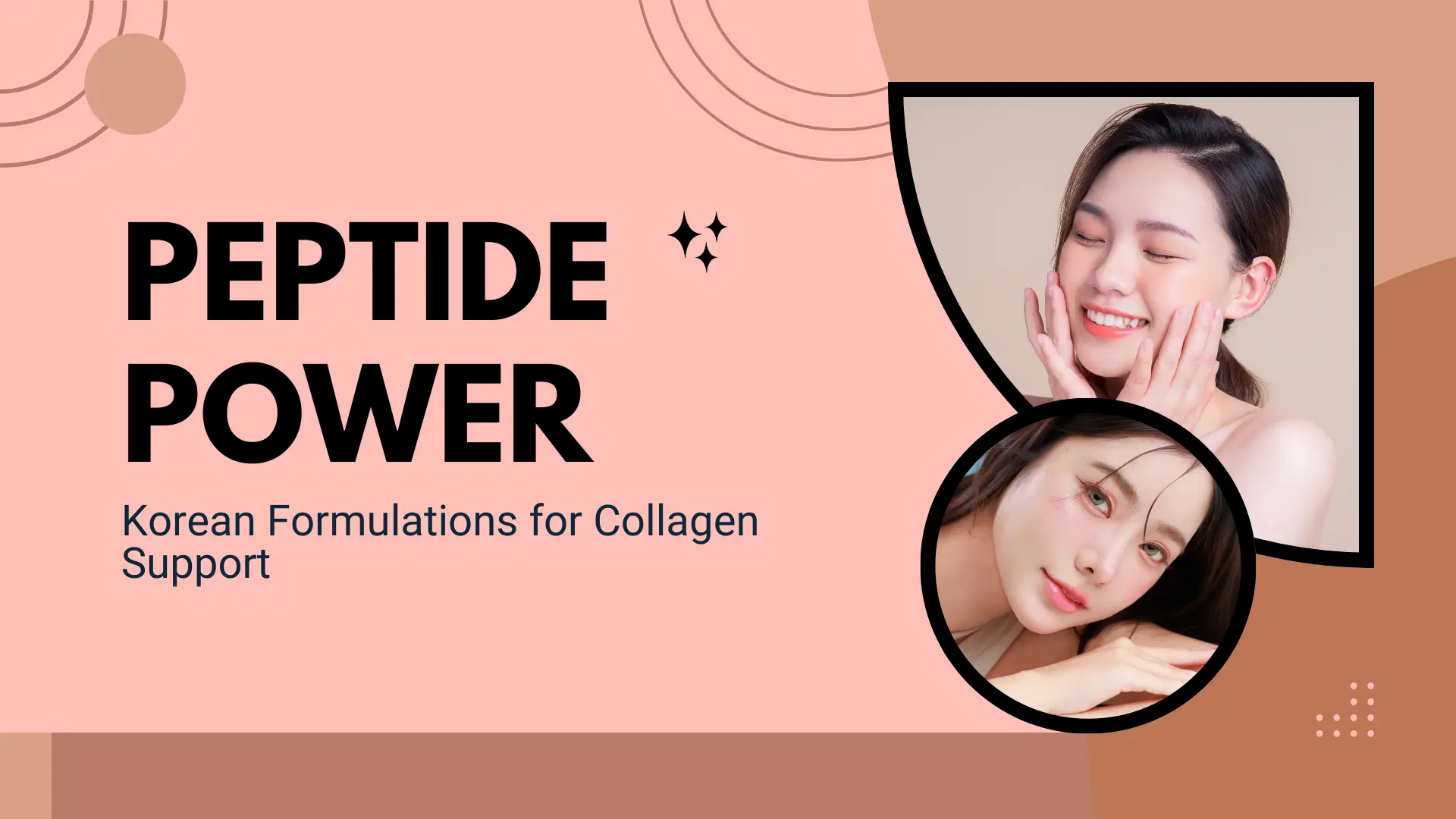 Peptide Power: Korean Formulations for Collagen Support